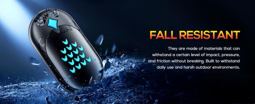 GUKAUT Hand Warmers Rechargeable, 2 Pack 6000mAh Electric Portable Heater, 20 Hrs Long Heating Hot Pockets Hand Warmer, Hunting Gear, Gifts for Women, Men, Raynauds, Camping, Golf, Outdoors