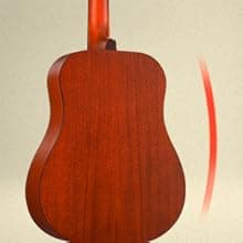 Donner 3/4 Acoustic Guitar Kit 36 Inch Dreadnought Acustica Guitarra Bundle for Beginner Adult Youth Travel With Steel String Spruce Wood Gig Bag Tuner Pickguard Right Hand