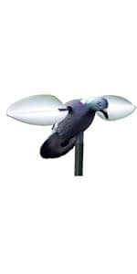 MOJO Outdoors Coot Confidence Decoys for Duck Hunting, Increases Realism and Entices Ducks to Land, Pack of 6