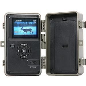 GardePro A3S Trail Camera (Non-Cellular, Non-WiFi), 64MP Photo & 1296P HD Video, 0.1s Trigger, 100ft No-Glow Night Vision, Motion Activated Wildlife Camera