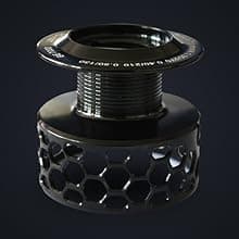 Fishdrops Spinning Fishing Reels 12+1BB Ultra Lightweight Carved Aluminum Spool Reels Affordable Smooth Spinning Reels