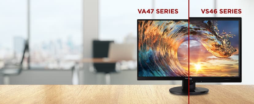 ViewSonic VA2247-MH 22 Inch 1080p Monitor, 100Hz Refresh Rate with FreeSync for Smooth Workflows, Ultra-Thin Bezels, HDMI, and VGA Inputs