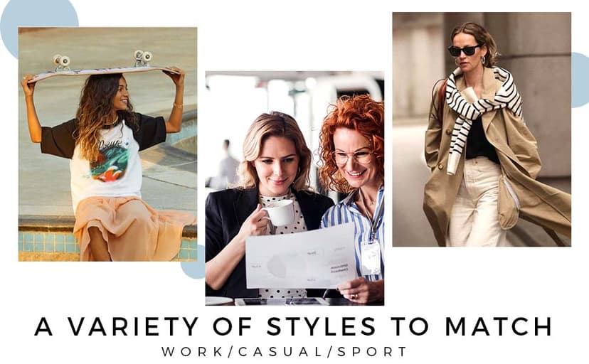 LUCKY STEP Women's Retro Fashion Sneakers Classic Casual Walking Shoes Non Slip Comfort Skate Shoes