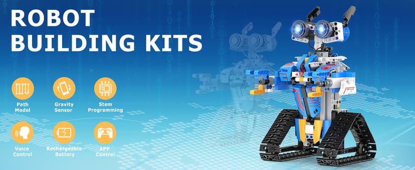 Robot Toys for 8-16 Year Old Boys Girls Kids with APP or Remote Control Science Programmable Building Block Kit, STEM Projects Educational Birthday Gifts