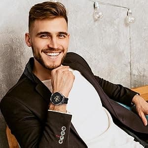 COSSINIGE Mens Digital Waterproof Military Watch for Men Black Dive Tactical Sports Minimalist Ultra-Thin Wrist Watch