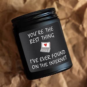 UDIKEFO Funny Gifts for Men, Gifts for Him, Christmas Gifts for Boyfriend Men, Anniversary Romantic Gifts for Him Boyfriend Husband,Candles Gifts for Men, Long Burning & Highly Scented