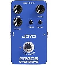 JOYO Dual Crunch Pure Analog Circuit Overdrive Effect Pedal with Independent Clipping for Electric Guitar - True Bypass (King of Kings R-20)