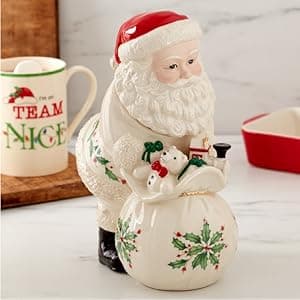 Lenox 870006 Hosting The Holidays Wine Coaster & Stopper Set, Christmas Theme
