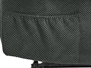 Comfy Recliner Chair for Elderly Seniors Adults, Overstuffed Manual Recliner, Ergonomic Back Pain Relief w/Pockets, Reading Apt Bedroom Living Room, Birthday Gift, Camel