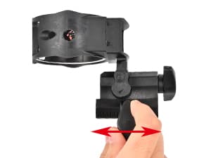 5 Pin Bow Sight for Compound Bow .019” Fiber Optics Archery Recurve Bow Sight with Knobs Windage & Elevation Adjustable Archery Sights Right Handed for Hunting Competition Practice