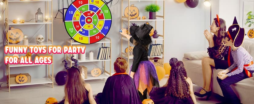 BooTaa 29" Large Dart Board for Kids, Kids Dart Board with Sticky Balls, Boys Toys, Indoor/Sport Outdoor Fun Party Play Game Toys, Birthday Gifts for 3 4 5 6 7 8 9 10 11 12 Year Old Boys Girls