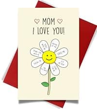 Cheerin Anniversary Day Cards for Him and Her - Romantic Greeting Card with Envelope - Sweet Birthday Card for Husband Wife Girlfriend Boyfriend