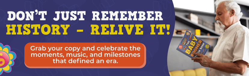 The Baby Boomer Trivia Book: Take A Fun Walk Down Memory Lane With The 1950s, 1960s, 1970s and 1980s Trivia & Quizzes (Movies, TV, Pop Culture, News, Sports and More)