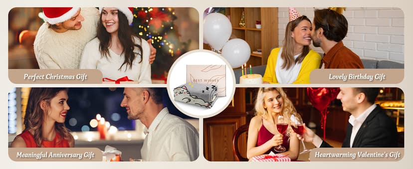 SteadStyle Gifts for Girlfriend from Boyfriend - Gifts for Her Blanket, Girlfriend Christmas Birthday Gift Ideas, Anniversary Wedding Gift for Women, Romantic Valentines Present for Her 60"X 50"