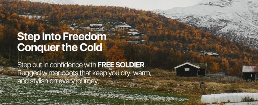 FREE SOLDIER Women's Waterproof Winter Cold Weather Snow Boots for Women Outdoor Fashion Duck Boots Comfortable Insulated