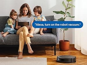 Tapo Ultra-Slim LiDAR Smart Navigation Robot Vacuum and Mop with Self-Emptying Dock, 5300Pa Max, 97%+ Dust Pickup Rate, Self-Charging, Compatible with Alexa & Google Home, RV20 Max Plus