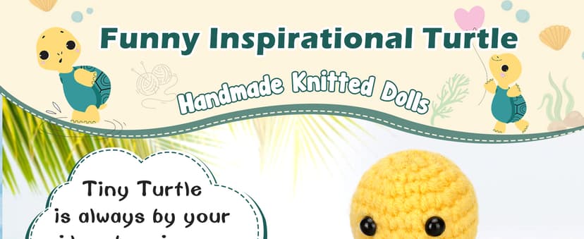 Funny Turtle Grandma Gifts Mothers Day Birthday I Love You Grandma Gifts for Grandmother Nana Gigi Mimi Present from Granddaughter Grandkids Grandson Handmade Emotional Positive Crochet Animals Turtle