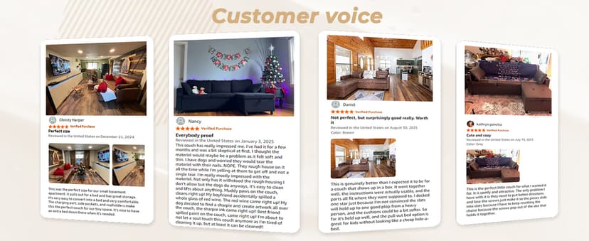 Esright Sleeper Sofa Bed, 3-in-1 Pull Out Couch with Reversible Chaise, Leather Sleeper Sofa with Storage, USB, Cup Holder, Pullout Sectional Couches for Apartment Living Room, Black | Hidden Storage Space