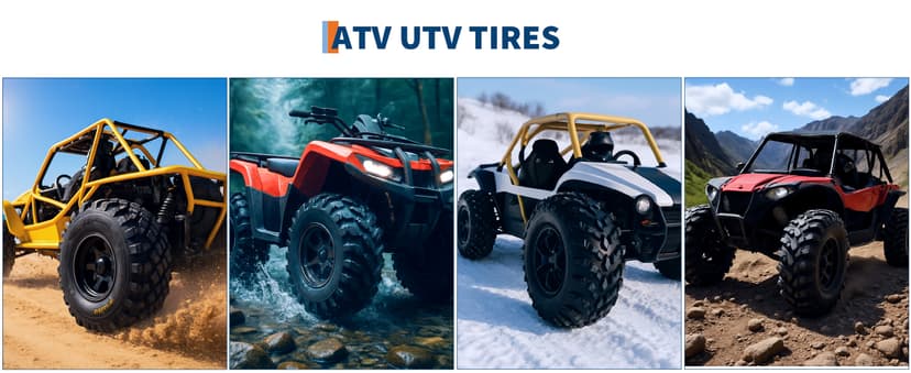 Garvee 2 Pack 26x9-14 ATV UTV Tires 6-Ply All-Terrain Tubeless Tires for Daily Work, Hunting & Recreational Riding on ATV, UTV, Quad and 4 Wheeler