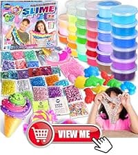 Halloween Toy Monster Slime Kit for Girls Ages 6-12, FunKidz Glow in Dark Slime Making Kit for Kids Make Soft Slime Balls with Photochromic Powder Kid Ideal Party Gifts