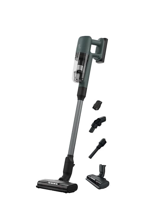 Electrolux Ergorapido Pet Cordless 2-in-1 Vacuum Cleaner with Motorized Pet Nozzle for Easy Pet Hair Removal, 48-Minute Run Time, 2 Power Modes, Chili Red