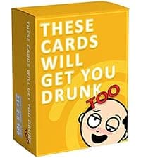 These Cards Will Get You Drunk, Fun Adult Drinking Game for Parties