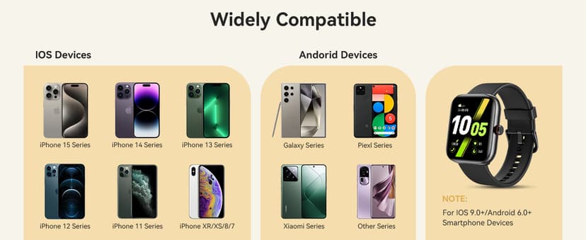 Smart Watch for Women Men, Smartwatch for iPhone & Android Bluetooth (Answer/Call) Built-in Alexa, 1.91" HD Fitness Tracker with 105+ Sport Modes, IP68 Waterproof, Sleep/Heart Rate/SpO2/Stress Monitor