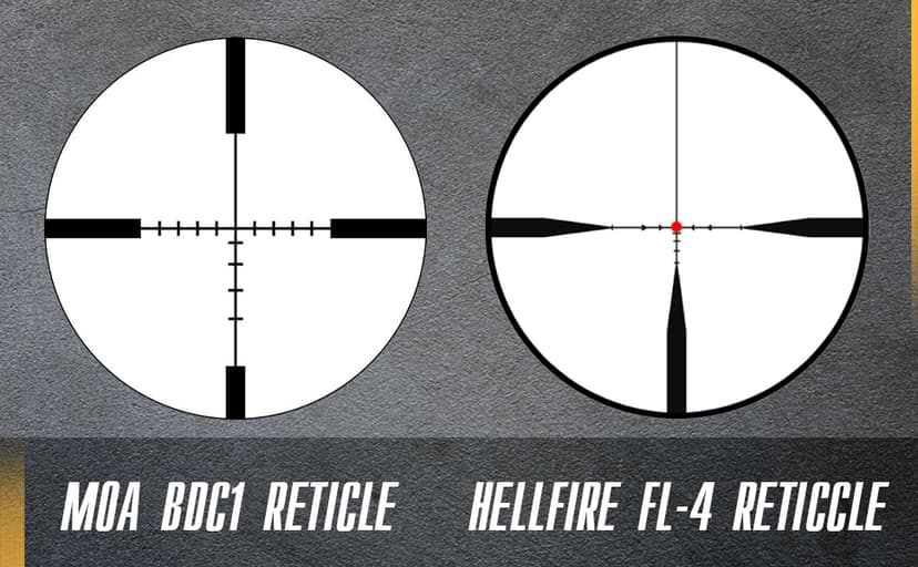 SIG SAUER Tango-SPR 4-16x44mm 30mm Tube Second Focal Plane/SFP/F2 Shockproof Waterproof Fogproof Tactical Riflescope | MOA BDC-1 Reticle, SPR Scope Mount, Flip-Back Caps Included, SOTS44000