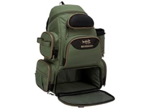 BASSDASH Fishing Tackle Backpack Water Resistant Tactical Bag Soft Tackle Box with Rod Holder and Protective Rain Cover