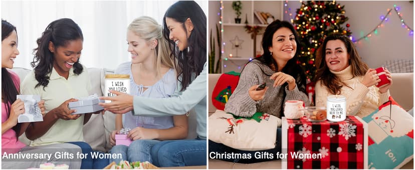 Homsolver Gifts for Women, Birthday Gifts for Women, Unique Friendship Gift for Best Friend Birthday, Her, BFF, Sisters, Besties, Mom - Funny Lavender Scented Candles