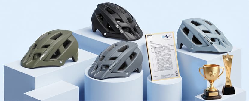 Mountain Bike Helmet Adult Men Women - Ultra Comfort, Super Lightweight Bicycle Helmets, MTB Cycling Gear Biking Accessories with Adjustable Fit & Removable Sun Visor