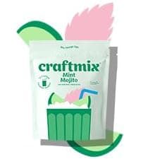 Craftmix Variety Pack, Makes 12 Drinks, Skinny Cocktail Mixers, Mocktails Non-Alcoholic Drinks - Made With Real Fruit - Vegan Low-Carb, Low-Sugar, Non-GMO, Dairy Free, Gluten Free, Easy to Mix