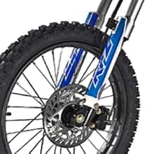 HHH DB X18 125CC Dirtbike Apollo RFZ Racing Gas Dirt Bike with Twin Spare Heave Duty Steel Frame Big Tires 17/14 inch 4 Speed Dirtbike for Youth Adult Vitacci Dirtbike