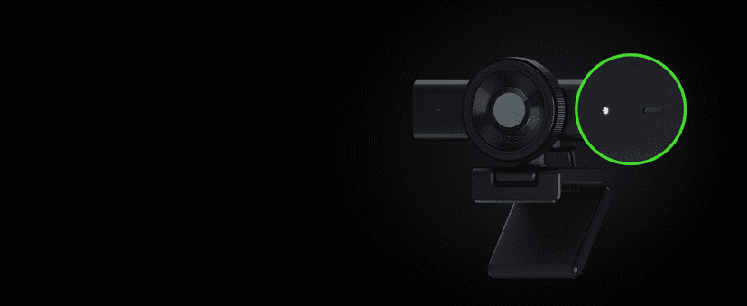 Razer Kiyo V2 X Streaming Webcam: 1440p 60 FPS - Auto Focus - Built-in Microphone - Wide Angle Lense - Integrated Privacy Shutter - Works with OBS, Xsplit, Streamlabs, Discord, Zoom, Teams - Black