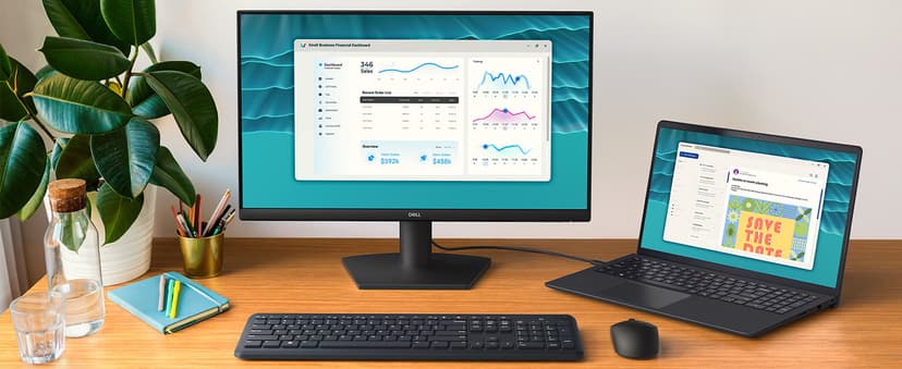 Dell 24 Monitor - SE2426H - 23.8-inch FHD (1920x1080) 144Hz 1ms Display, in-Plane Switching (IPS) Technology, AMD FreeSync™, TÜV 3-Star 2X HDMI, Tilt
