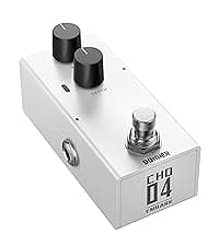 Donner Compressor Pedal for Electric Guitar, DIY Shell, Analog True Bypass Effects Pedal, Vintage Warmth & Studio-Grade Clarity(EMBARK 08)