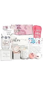 Birthday Gifts for Women Self Care Friendship Gifts, Vanilla Relaxing Spa Gifts Basket Care Package w/ Luxury Flannel Blanket 20 Oz Tumbler, Unique Mothers Day Gift Idea for Mom Her Friend Sister Wife