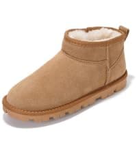 Project Cloud 100% Genuine Leather Micro Boots for Women – Water Resistant Womens Boots with Memory Foam Insole – Slip On Fall Shoes for Women 2026 for All-Day Comfort (HIPSTER)