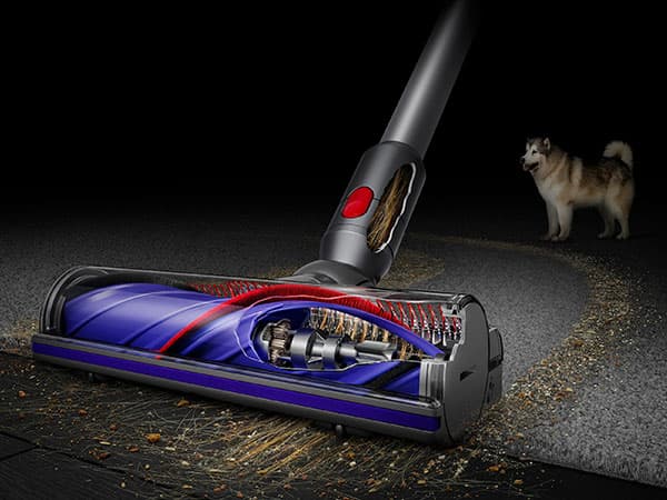 Dyson V8 Plus Cordless Vacuum, Cleans Hard Floors and Carpets, Detangles, Converts to Handheld, 115AW, 2 Power Modes, Up to 40 Minutes¹