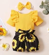 AMAWMW Newborn Baby Girl Little Sister Sleeper Gown Stripe Long Sleeve Nightgown Pajamas Gifts Stuff Essential Outfit