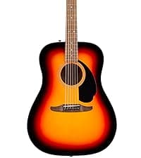 Fender California Debut Redondo Series Acoustic Guitar, Beginner Guitar, 2-Year Warranty, Black