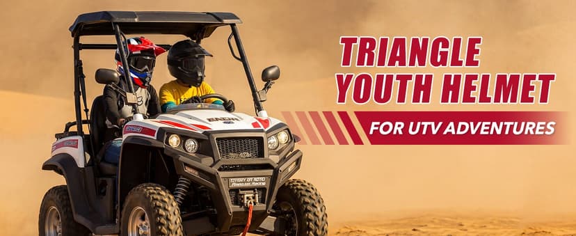 TRIANGLE Youth Kids Dirt Bike Helmet Full Face Motocross Helmet with Goggle & Gloves DOT/FMVSS-218 Approved Motorcycle Helmet
