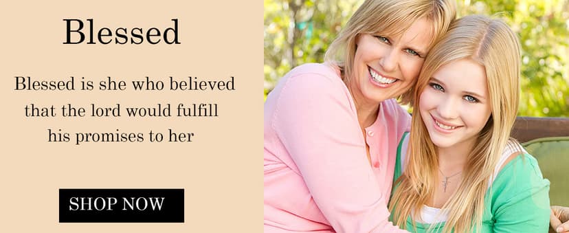 Lcherry Faith Cross Pendant Necklace for Women Religious Christian Jewelry Mother's Day Gifts for Women