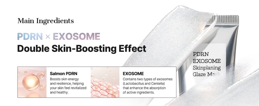 +123% Hydration, Instant Glow, Peel Off Face Mask, Elasticity & Firmness, Korean Skin Care, 1.69 fl oz COSRX PDRN Exosome Overnight Face Mask, Korean Glass Skin Glow, 1.69 fl oz B0FWK57DL4