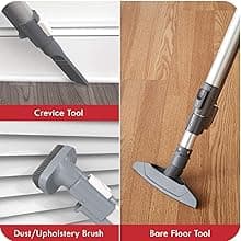 Kenmore 81414 Bagged Canister Vacuum Cleaning Tools, 400 Series + Telescoping Wand, Red