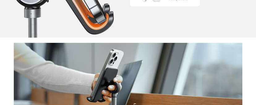 Office Gifts for Women, iPhone Stand, Gadgets for Men, Office Decor, Gaming Desk Accessories for Samsung Fold 8, Switch, iPad LISEN Cell Phone Stand Phone Holder for Desk, Office Decor Gadgets for Men B07Z82895W