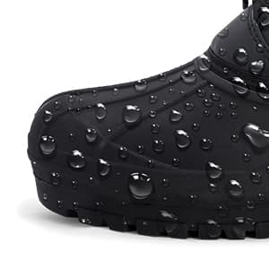 POLAR Womens Mid Calf Mountain Walking Tactical Waterproof Boots