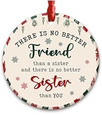 Neighbor Christmas Ornament 2025 - Thoughtful for Neighbors, Meaningful Keepsake Tree Decoration, Thank You Xmas Ornament, Unique Neighbor Gift Idea for Home Décor