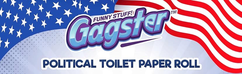 Joe Biden Funny Political Toilet Paper Roll by Gagster - TP Prank Democrat & Republican Election Party Joke Gifts,White Elephant Gift Exchange, Secret Santa, Make your Butt Laugh
