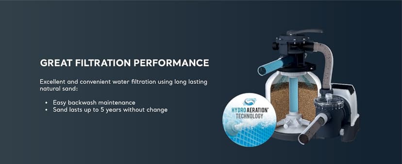 INTEX 26373EH Ultra XTR Deluxe Rectangular Above Ground Swimming Pool Set: 32ft x 16ft x 52in – Includes 2800 GPH Sand Filter Pump – Easy Assembly